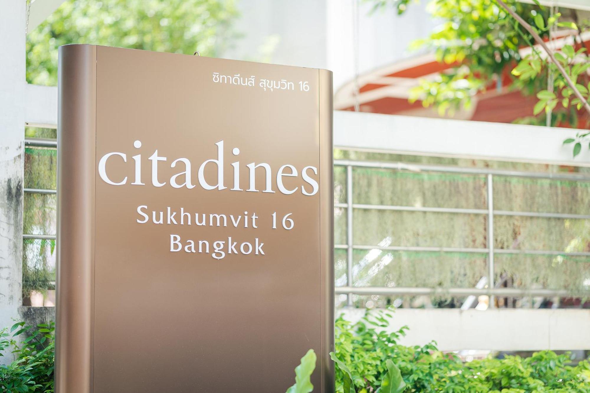 Citadines Sukhumvit 16 Bangkok Lejlighedshotel Eksteriør billede